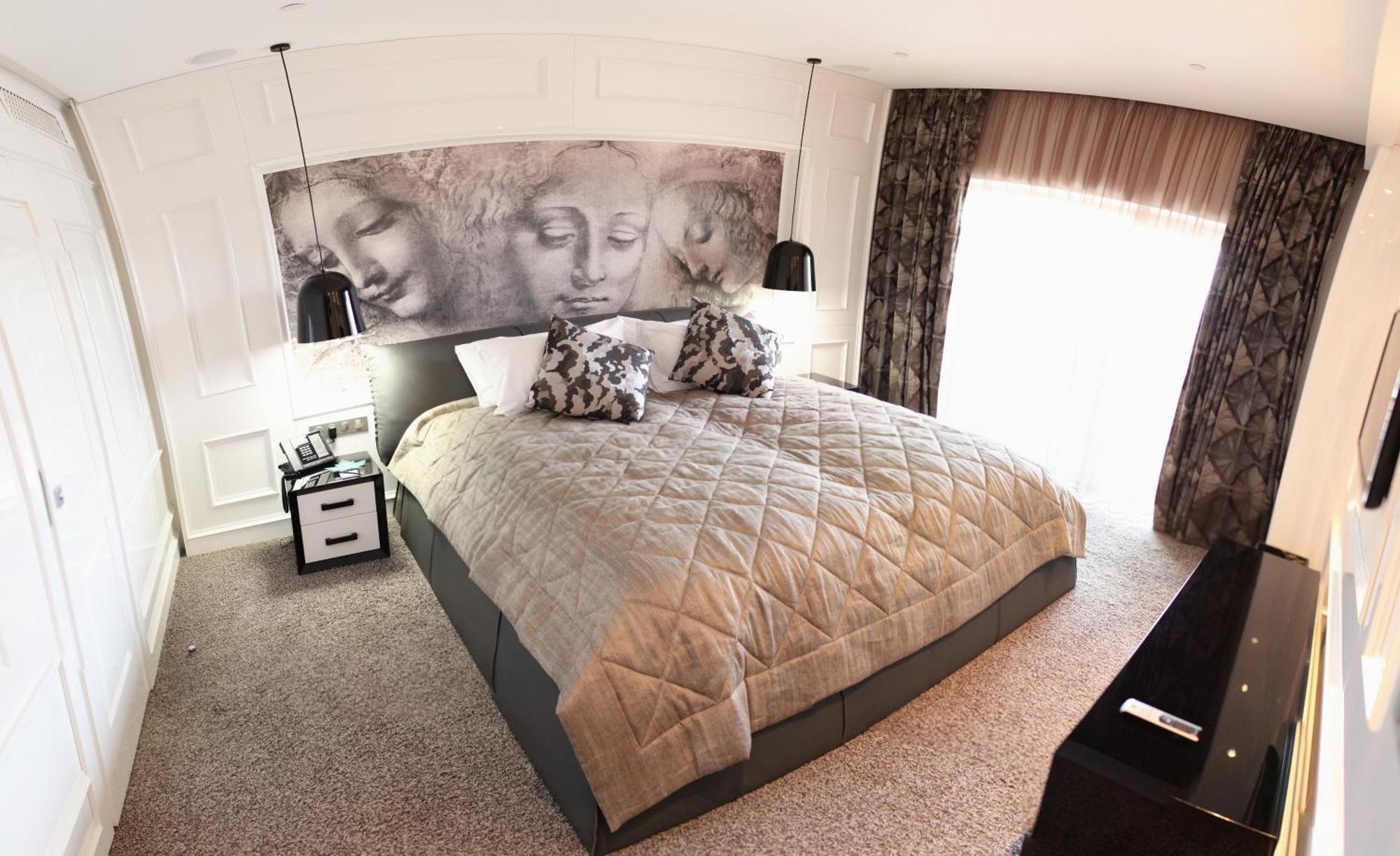 Mirotel Resort And Spa تريسكافيتس الغرفة الصورة A bedroom at the hotel